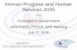 Human Progress and Human Services 2035 - FFCOI · 2019. 3. 23. · Navigating Unending Challenges Building Human Potential Thriving Communities Connecticut The Land of Steady Habits