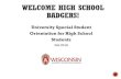 University Special Student Orientation for High School Students · Orientation for High School. Students. Fall 2018 ... Most high school Special students successfully complete the