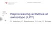 Reprocessing activities at swisstopo (LPT)€¦ · model change from IGS01(relative) to IGS08 (absolute)) of Topography swisstopo EUREF LAC Workshop Berne, October 14-15 2015 8Federal