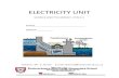 ELECTRICITY UNIT · 2018. 4. 30. · Types of electrical circuit There are two types of electrical circuit, parallel circuits and series circuits. Parallel circuits provide several