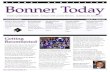 ALUMNI NEWSLETTER Bonner Todaybonnernetwork.pbworks.com/w/file/fetch/36565341/... · Bonner Today Beyond Bonner An article on the importance of continuing the movement as an Alumni,