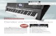 Etendez vos horizons musicaux - nl.yamaha.com€¦ · Les possesseurs du PSR-S650 peuvent télécharger leur pack bonus "Expansion Pack" depuis internet. L'équipe de développement