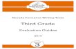 Third Grade€¦ · for grade bands (i.e. grades 3 through 8 in narrative writing), the checklists clarify essential knowledge, skills, and abilities specific to third grade. The