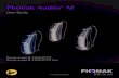 Phonak Audéo M - - The Hear Clinic · 3 Your hearing aid details Hearing aid models c Audéo M-312 (M90/M70/M50/M30) c Audéo M-312T (M90/M70/M50/M30) c Audéo M-13T (M90/M70/M50/M30)