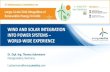 New WIND AND SOLAR INTEGRATION INTO POWER SYSTEMS – … · 2019. 11. 26. · 2019/04/GWEC-Global-Wind-Report-2018.pdf . NEW INSTALLATIONS ONSHORE – 2018 4 New installations onshore.