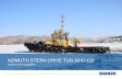 AZIMUTH STERN DRIVE TUG 3010 ICE · RANGE OF TASKS: TOWING & PUSHING, ICE BREAKING, ICE MANAGEMENT AND FIRE FIGHTING ASD TUG 3010 ICE. Hull Length o.a. 29.84 m Beam o.a. 10.43 m Depth