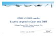 Exceed targets in Cash and EBIT - airbus.com€¦ · • Boeing: Meteor, Missile Defence LM: MEADS, Missile Defence • Northrop Grumman in defence systems e.g. Global Hawk, AGS •