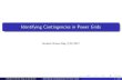 Identifying Contingencies in Power Gridserichanslee/powerSystemsBrownBag.pdf · Identifying Contingencies in Power Grids Student Brown Bag 2/22/2017 (Student Brown Bag 2/22/2017)