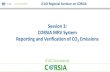 Session 3: CORSIA MRV System Reporting and Verification of ... MRV … · Reporting on sustainable aviation fuels (3/4) • If an operator claims emissions reductions from SAF, additional