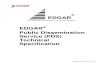 EDGAR Public Dissemination Subsystem Technical Specification · 23.02.2015  · SGML header info …  {Optional, if original submission is being deleted by the SEC}