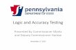 Logic and Accuracy Testing - eac.gov · 1. A test deck of 5,705 ballots was used to test each of the 163 M-100 scanners for absentee, provisional and emergency ballots. 2. Manual