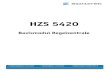 HZS 5420 - SIGMATEK€¦ · Trafo 230 V/18 V/20 VA (für interne +24 V-Versorgung und +24 V-Versorgung für HZS 352 mit primärer Absicherung mit 400 mAT und mit sekundärer Absicherung