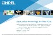 2018 Annual Technology Baseline (ATB) · Webinar – July 26, 2018. NREL/PR-6A20-71846. 2 Outline • Project Overview • Cost and Performance Summary • Preview of 2018 Standard
