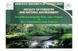 FACULTY OF FORESTRY AND NATURAL ENVIRONMENT · HARVESTING & TECHNOLOGY OF FORESTRY PRODUCTS FOREST AND WATER ENGINEERING. FACULTY OF FORESTRY • Mission statement – To study, teach