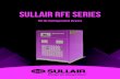 sullair RFE series Series... · * Models RFE-03 through RFE-459 include integrated filters. Models RFE-555 through RFE-2083 require a pre- and after-filter as shown. Advanced Design.