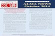ALMA NEWS October 2014 - Association for Learning Mandarin ...€¦ · Association for Learning Mandarin in Australia Inc (ALMA) P.O. Box 387, Mawson, ACT 2607 A non-profit community