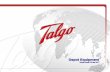 Talgo - Dendroliftdendrolift.com/wp-content/uploads/2017/10/Talgo-Depot-Equipment.… · •our products: HST, hotel trains, passive tilting, gauge-changing trains, maintenance •own