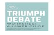 Debate Terms Worksheet - triumphdebate.com€¦  · Web viewMore democracies are necessary to uphold the liberal international order as democracy prevents war since authoritarian