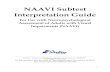 NAAVI Subtest Interpretation Guide - Stoelting€¦ · REY AUDITORY VERBAL LEARNING TEST (RAVLT) List learning, Incidental memory, Episodic memory . TACTUAL FORMBOARD TEST (TFBT)