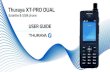 Das XT-PRO DUAL ist ein Satelliten- und GSM-Telefon mit ...€¦ · XT-PRO DUAL Benutzerhandbuch Deutsch 1 Das XT-PRO DUAL ist ein Satelliten- und GSM-Telefon mit Dual-SIM Einschub.