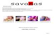 savanas€¦ · savanas Welcome Savanas Restaurant. Our restaurant offers excellent food and service, a great atmosphere and has the ingredients of a memorable experience.
