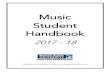 Music Student Handbook - mobap.edu · music student handbook handbook available online at mobap.edu/fine-arts ontents the purpose of this handook 3 faulty & staff 3 performing arts