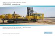 Atlas Copco Blasthole Drills DM30 series€¦ · Rotary and DTH drilling – Multi pass Hole diameter 5 - 6 3/4 in (127 - 171 mm) Maximum hole depth 150 ft (45 m) Atlas Copco Blasthole