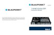 7-BAND EQUALIZER - Blaupunkt man… · low pass frequency 90hz aux 'n aux gain main in rear front 750hz 2.2khz 6khz 16khz band equalizer blaupunkt vnx fader 50hz 125hz 315hz b vweib