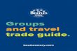 Groups - The Beatles Story€¦ · The Beatles, the world’s greatest band. Flights travel to Manchester Airport from over 200 global destinations, including China, USA, ... the