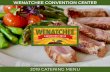 WENATCHEE CONVENTION CENTER 2019 CATERING MENU€¦ · Asian Express mandarin orange chicken | mongolian beef | jasmine rice |vegetable chow mein | fried spring rolls | green salad