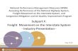 Subpart F: Freight Movement on the Interstate System ... · Freight Movement on the Interstate System, and Congestion Mitigation and Air Quality Improvement Program Subpart F: Freight
