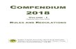 New Compendium 18072018 Ver5 - ICFRE · 2020. 2. 18. · COMPENDIUM 2018 VOLUME - I (Updated upto June 2018) RULES AND REGULATIONS Indian Council of Forestry Research & Education