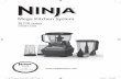 Mega Kitchen Systempdf.lowes.com/useandcareguides/622356532419_use.pdfThe Ninja® Mega Kitchen System is a professional, high powered innovative tool with a sleek design and outstanding