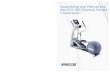 Assembling and Maintaining the EFX® 821 Elliptical Fitness ......4 Assembling and Maintaining the EFX 821 Elliptical Fitness Crosstrainer Never leave the equipment unattended when