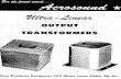 Acrosound Ultralinear Transformers...Title Acrosound Ultralinear Transformers Author Acro Products Co. (1955) Subject catalog and circuits for Acro audio transformers Keywords audio