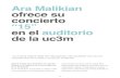 New i3, la revista de la UC3M - COnnecting REpositories · 2016. 9. 23. · Ara Malikian Ara Malikian (Beirut, Líbano, 1968). Comenzó a tocar el violín cuando aún era un niño