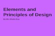 Elements and Principles of Design · Element of Design: Line Line refers to an elongated mark that connects two or more points. Line in fashion can be created by the structure or