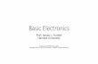 Basic Electronics - Harvard University · 2017. 11. 21. · Basic Electronics Author: James L. Frankel Created Date: 11/21/2017 12:29:32 PM ...