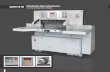 KAYM 78 PD Full Automatic Paper Cutting Machine Tam ... · gram pozisyon hafiza Program Nümerik Kontrol Manuel/ Yan-Otomatik/ Tam-Otomatik Çall¶na ... Programla gönye kontrolü
