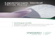 Laparoscopic Ventral Hernia Repair - BD · Laparoscopic Ventral Hernia Repair. Technique Guide. Ventralight ™ ST Mesh - Lightweight Absorbable Barrier Composite Mesh. Sepramesh