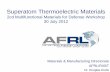 Superatom Thermoelectric Materials · Mechanical: Solid State Heat Pump electrons are working fluid ... While fullerenes can be thought of as closest packing like atomic closest packing,