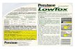 prestone-lowtox - Living Anointedlivinganointed.com/identifying-toxic-chemicals/prestone-lowtox.pdfBOILOVER CORROSION Protection* Protection +2590F Meets ASTM D3306 +2660 F Minimum