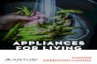 APPLIANCES FOR LIVING · use. Boilover causes smoking and greasy spillovers that may ignite. • Never use your appliance as a work or storage surface. • Never leave any objects