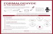 Formaldehyde - Mount Sinai Health System Care/Service-Areas...formaldehyde exposure. SHORT-TERM EXPOSURE LONG-TERM EXPOSURE Nose and Sinuses Eyes Lungs Throat Skin Blood-forming tissues
