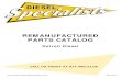 REMANUFACTURED PARTS CATALOG...Water Pumps ... Remanufactured Parts Catalog - Fall 2014 Quality. Integrity.Complete Customer Focus. These are just a few of the core values that we