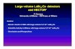 Large volume LaBr 3:Ce detectors and HECTORpell/talkpdf_webpage/Camera_pic13.pdf · 3.5” x 8” Large Volume LaBr3:Ce Ciemala et al. NIMA 608 (2009) 76–79 2” x 2” LaBr 3:Ce.