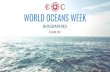 New WORLD OCEANS WEEK - James Prosek · 2017. 6. 20. · Indies (UWI). Buddo's main area of research has been the invasive green mussel Perna viridis in Jamaica, and more recently