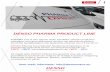 DENSO PHARMA PRODUCT LINE - ThermoVans · 2018. 12. 27. · 1 DENSO PHARMA PRODUCT LINE PHARMA Line is een nieuwe reeks specifieke DENSO producten ontworpen voor geconditioneerd vervoer