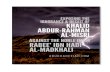 Table of Contents - Abu Khadeejah...Madkhali ( n ﻪ ـ ـ ـ ـ ـ ـ ـ ـ ﻈ ﺣﻔ ). In this lecture he claims that some of the scholars of Ahlus-Sunnah such as Shaikh Rabee’