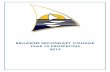 BELLARINE SECONDARY COLLEGE YEAR 10 PROSPECTUS 2019€¦ · All students must study English and Mathematics during each semester. Each semester students study 4 subjects from the